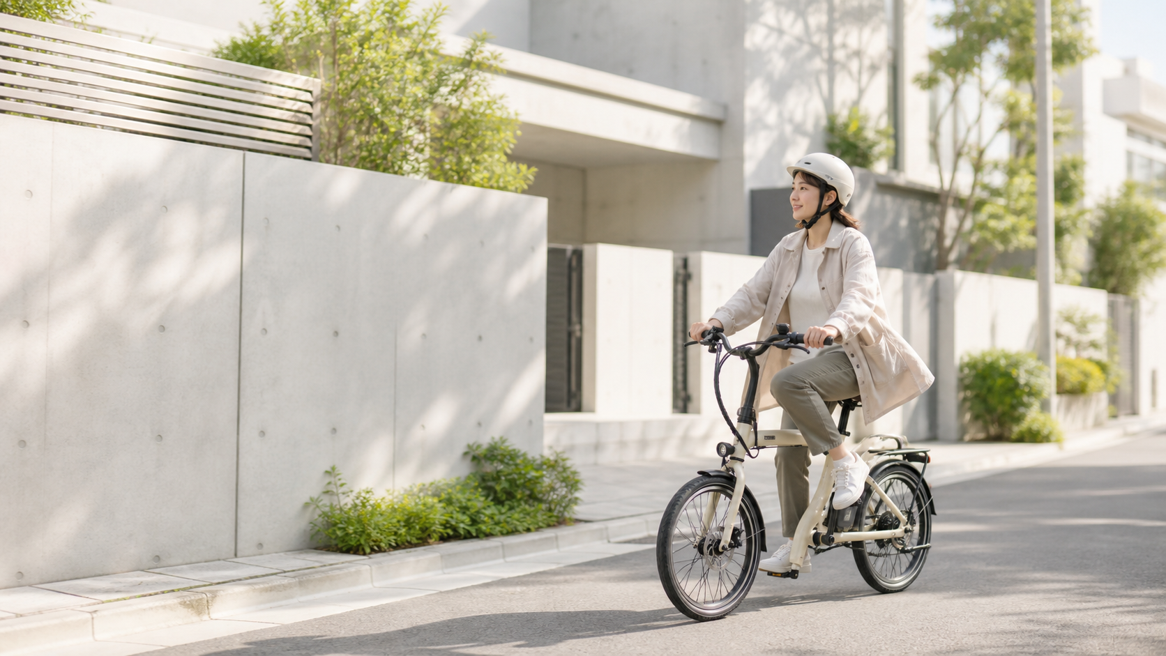 日本の街を走るCITIVELOS